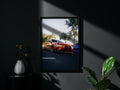 Orange BMW G80 M4 Fine Art Print 16x20