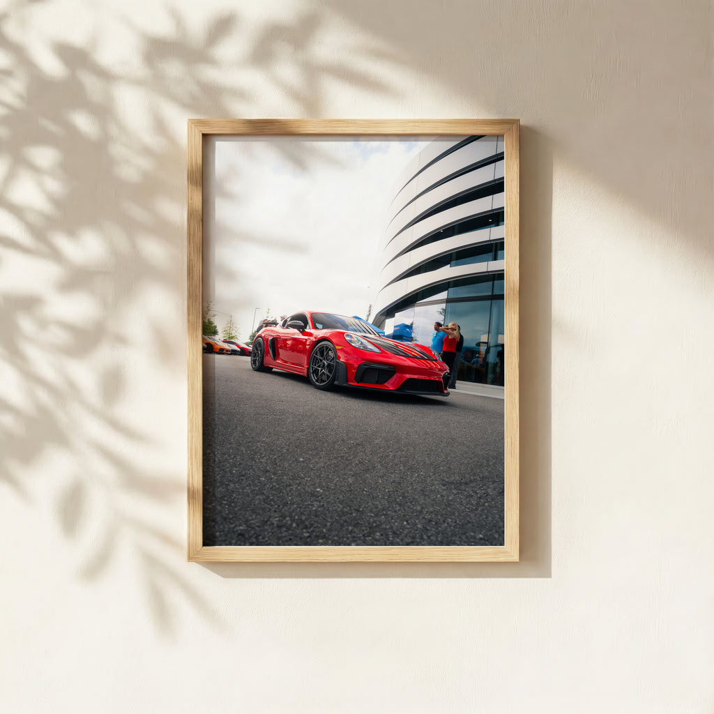 Porsche GT4 Fine Art Print 16x20