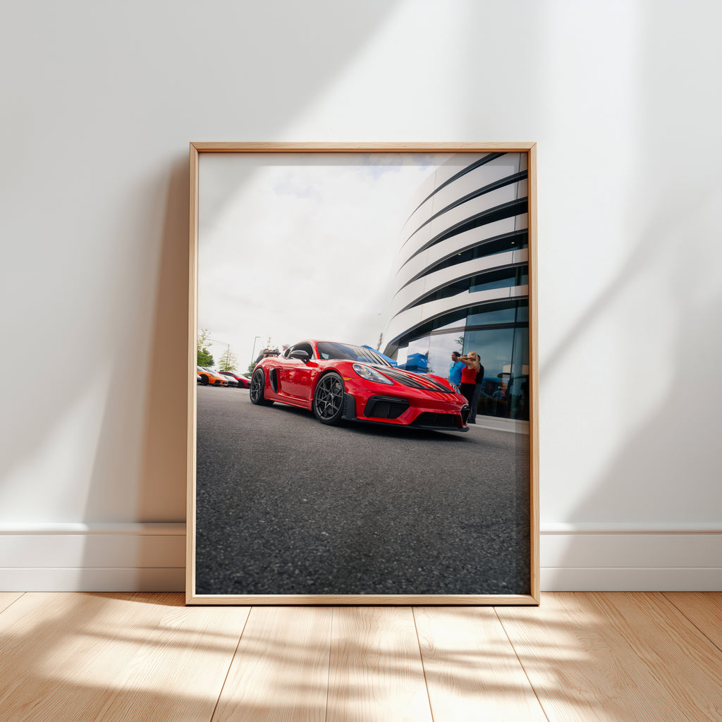 Porsche GT4 Fine Art Print 16x20