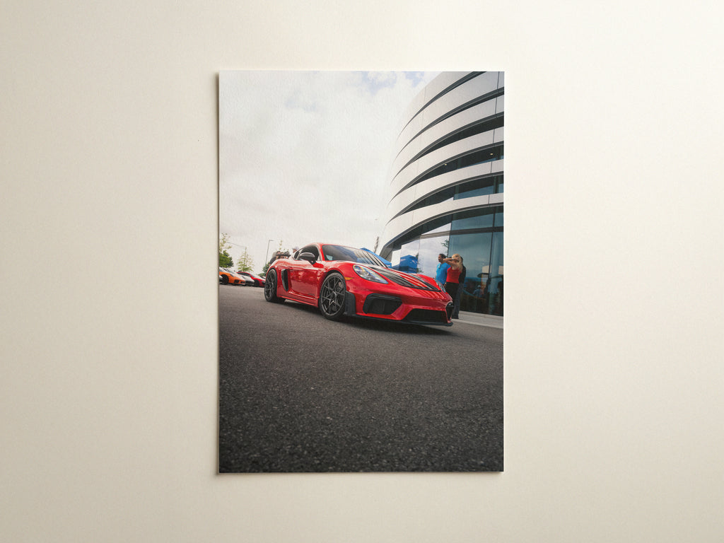 Porsche GT4 Fine Art Print 16x20
