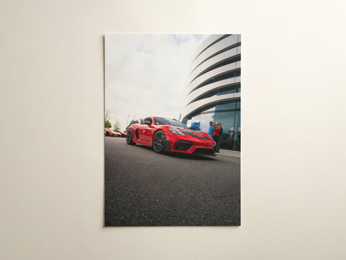 Porsche GT4 Fine Art Print 16x20