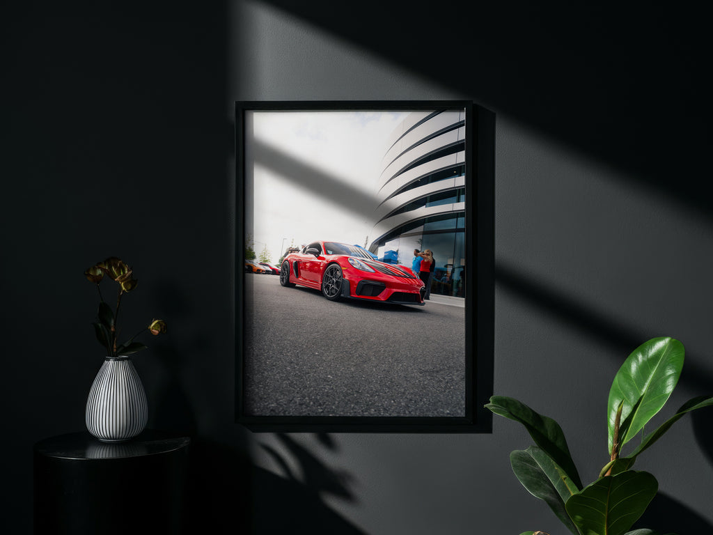 Porsche GT4 Fine Art Print 16x20