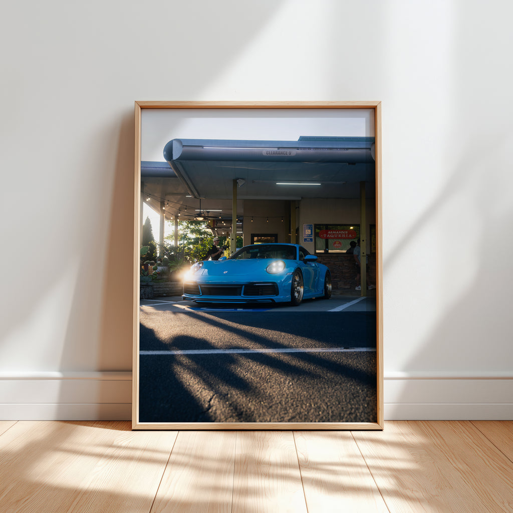Techart Porsche Fine Art Print 16x20