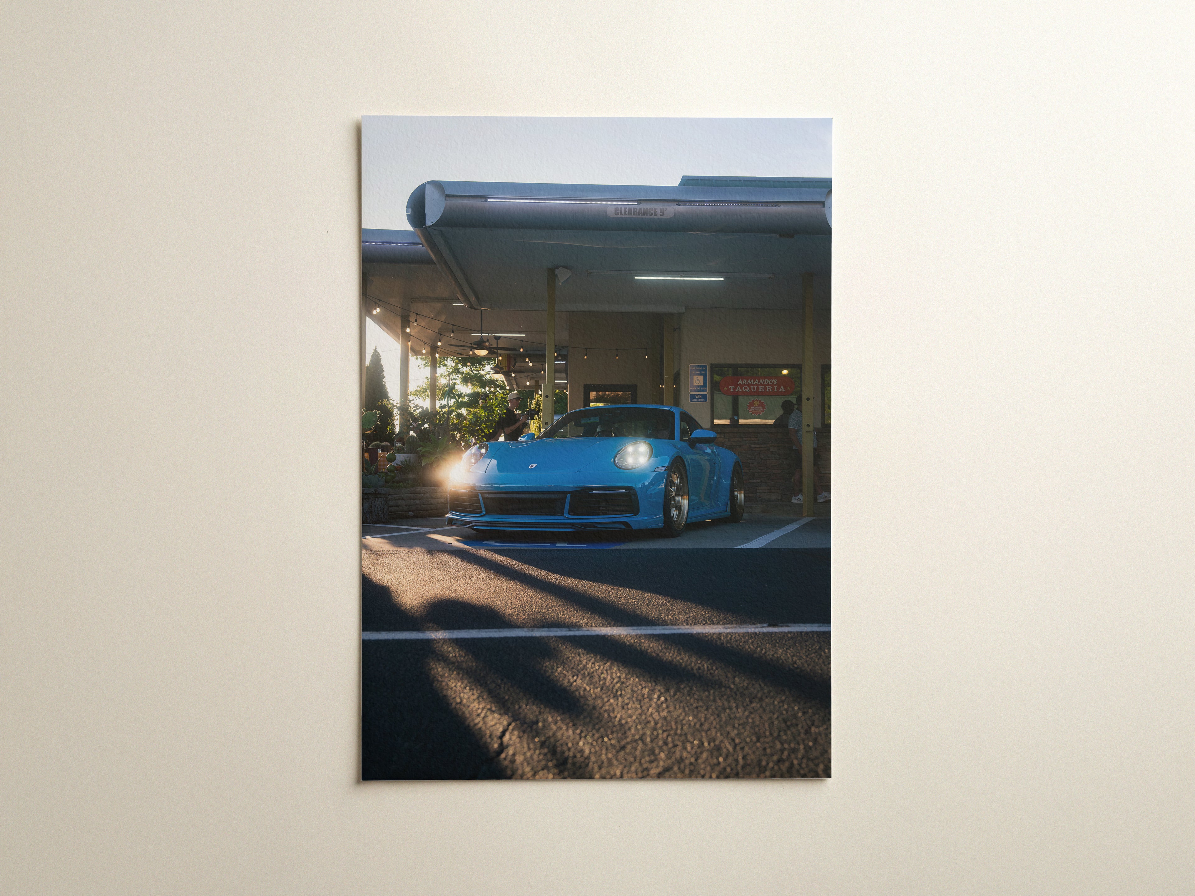 Techart Porsche Fine Art Print 16x20